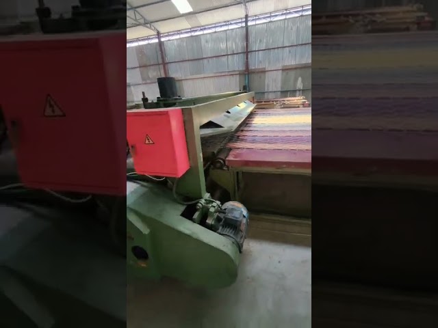 Gabion machine weaving wire mesh in Nepal