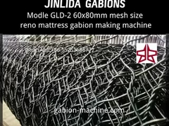 GLD-2-6080-5300 Macchina automatica per la produzione di materassi per reno gabion realizzata a Jinlida.
