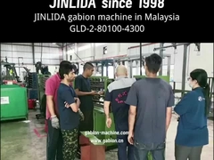 Potenza della macchina ad alta velocità GLD-2-80100-4300 a maglia di gabion 30KW