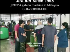 Dalla Cina al vostro sito: Jinlida GLD-2 Servizio di installazione per gabion 4300mm gabbie