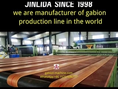 Il primo tour della prima fabbrica di macchine Gabion completamente automatiche in Cina.