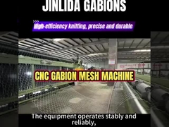 Jinlida Gabion Machine: Advanced Servo Tech & Big - Componenti di marca per una produzione stabile