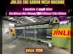 Produzione di rete per gabbioni multi-dimensione: Macchina CNC JINLIDA