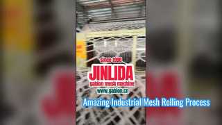 Linea di produzione di macchine per reti di gabbioni completamente automatica ad alta velocità