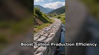Come la rete Gabion protegge i pendii dei fiumi!