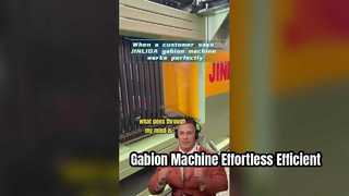 Feedback dei clienti: la macchina per gabbioni funziona in modo fluido ed efficiente