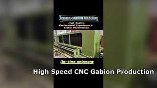 Carico e spedizione | Linea di produzione di reti di gabbioni CNC ad alta stabilità JINLIDA