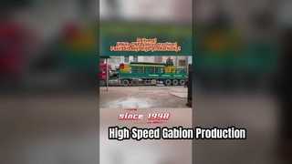 Macchina per reti di gabbioni ad alta velocità per la massima produttività