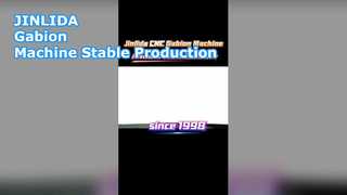 Macchina per gabbioni progettata per vere fabbriche, dal 1998