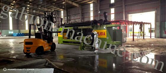 Macchina integrata di costruzione automatica di gabion cage: linea di assemblaggio industriale per la produzione rapida di gabion basket