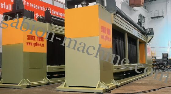 comprare Macchina per saldatura di gabbioni CNC JINLIDA CNC-5300 per impieghi gravosi, larghezza 5300 mm, attrezzatura per la produzione di rete a doppia torsione fabbricazione online