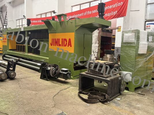 comprare Macchina automatica per reti di gabbioni CNC JINLIDA per la produzione di reti metalliche esagonali a doppia torsione fabbricazione online