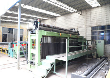 comprare macchina automatica del gabbione del circuito di lubrificazione 4300mm di maglia di 100x120mm fabbricazione online