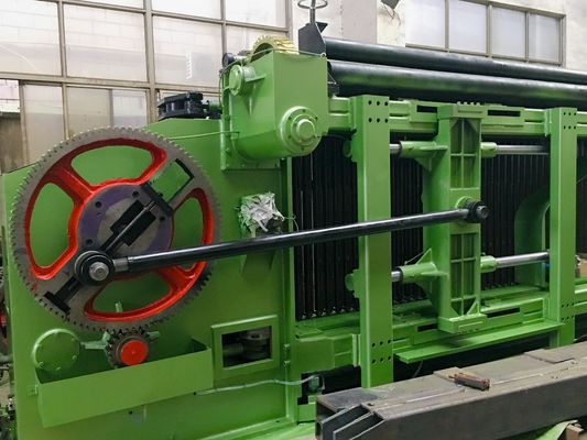 comprare LNWL4 3 gabbione Mesh Making Machine dell'incrocio 100x120mm per il corso del fiume fabbricazione online