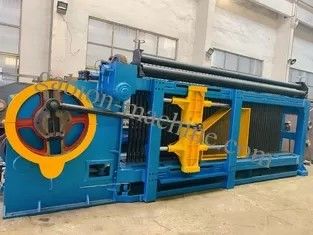 comprare Rete metallica di pietra automatica bassa della gabbia della macchina 84*110mm del gabbione di Noise195m/h fabbricazione online