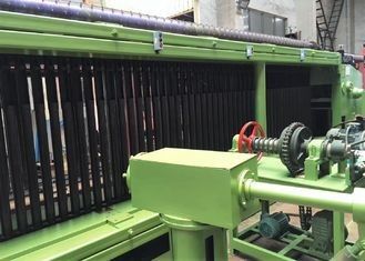 comprare Gabbione del ferro galvanizzato di 3 incroci che fa macchina con la grande cassa di ingranaggio a vite fabbricazione online