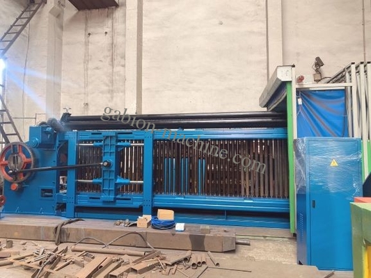 comprare Il PVC ha ricoperto il materasso del gabbione del cavo 88*120mm di Mesh Gabion Netting Machine 4.0mm fabbricazione online