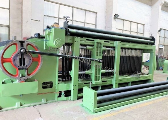 comprare Maglia di torsione di larghezza della macchina 22kw 4300mm dell'incartonamento del gabbione del cavo di Galfan doppia fabbricazione online